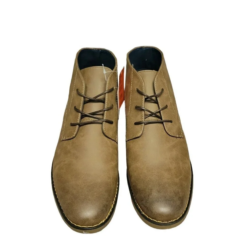 DEER Stags Mark Dress Comfort Lace-up Boots. Size 9. New In Box